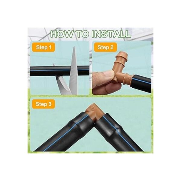 Jayee Paquete de 25 accesorios de codo de púas de riego