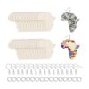 PH PandaHall 150 aretes de mapa africano aretes de madera