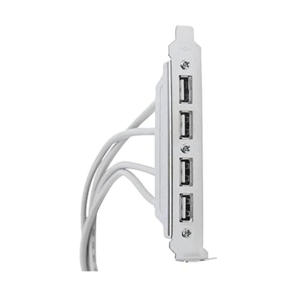 Antrader 4 puertos USB 2.0 puerto ranura adaptador Panel_3
