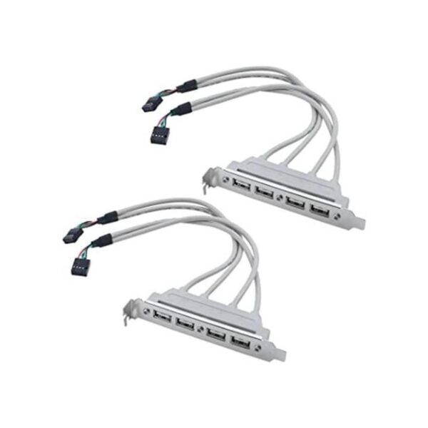 Antrader 4 puertos USB 2.0 puerto ranura adaptador Panel_1
