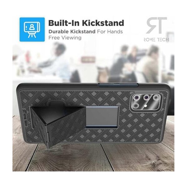 Funda con clip para cinturón para Samsung Galaxy A71 5G UW_5