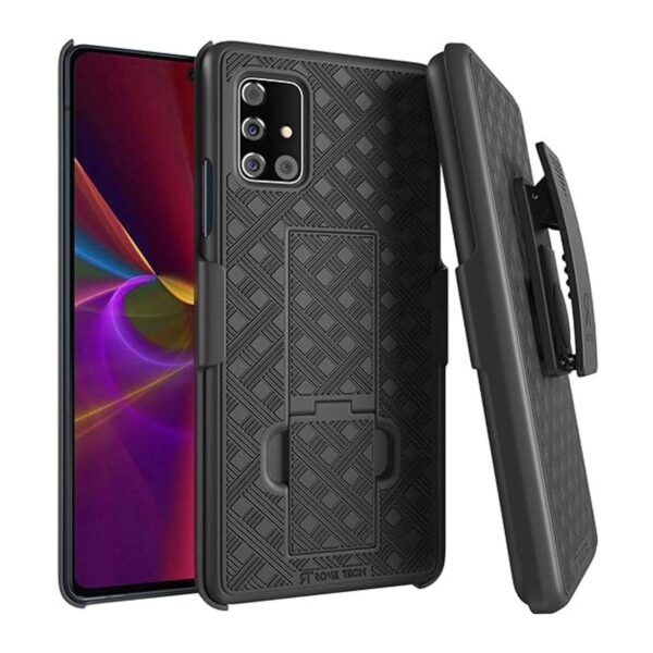 Funda con clip para cinturón para Samsung Galaxy A71 5G UW_1