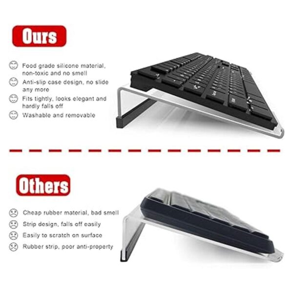 KOTEMON Soporte de teclado de computadora inclinado_6