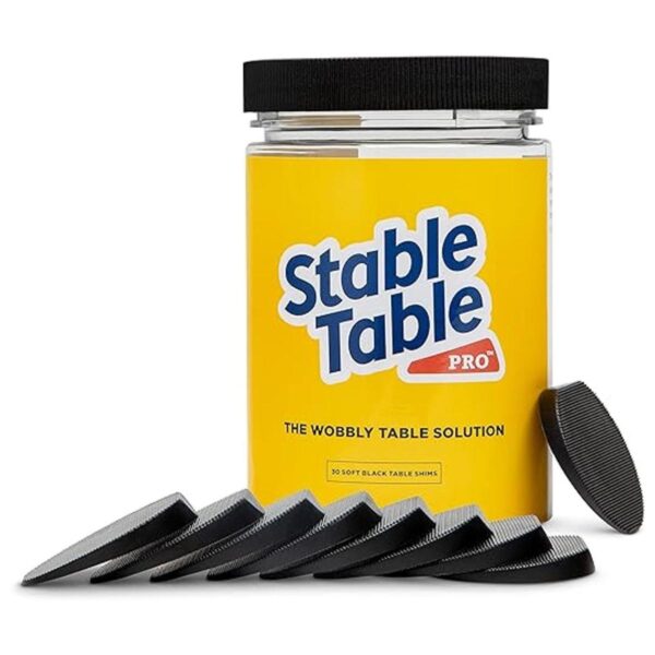 Mesa estable Patas de mesa de restaurante negras 30
