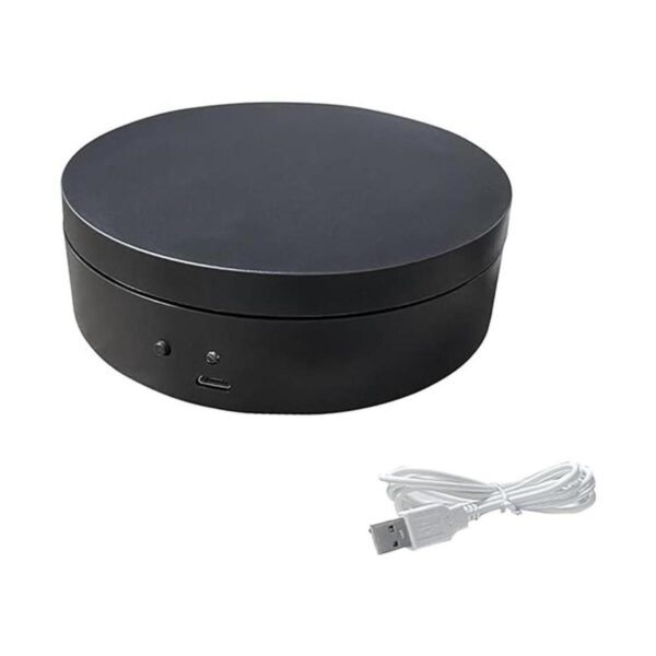 EKDJKK giratorio eléctrico de 360 grados para fotografía
