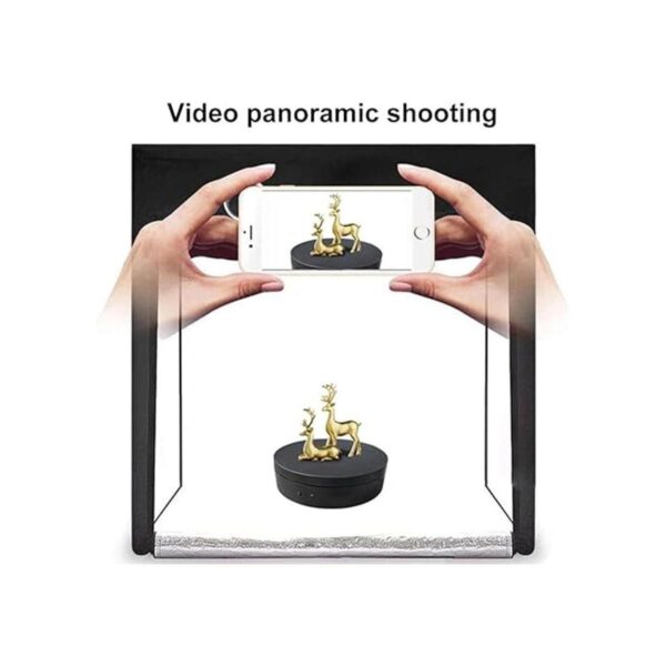 EKDJKK giratorio eléctrico de 360 grados para fotografía