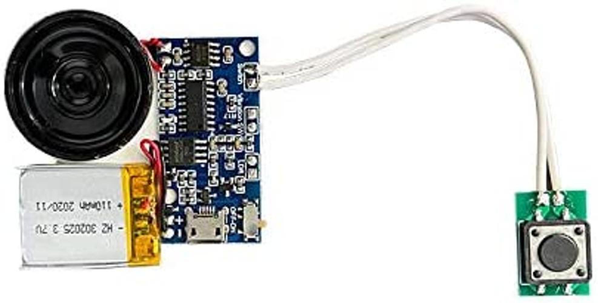 Módulo de sonido de PCB grabable MP3 con control de botón