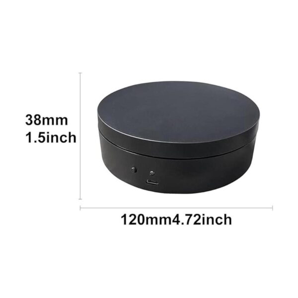 EKDJKK giratorio eléctrico de 360 grados para fotografía