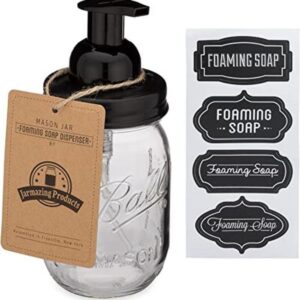 Jarmazing Products Dispensador de jabón espumoso Mason_1