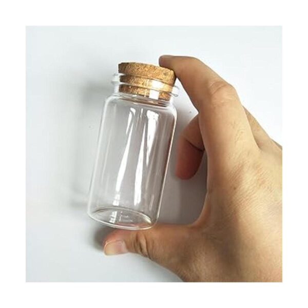 Luo House 6 frascos de vidrio pequeños de 1.7 fl oz_2