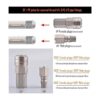 LBY Quick Coupler Juego de 6 compresores de aire tipo C