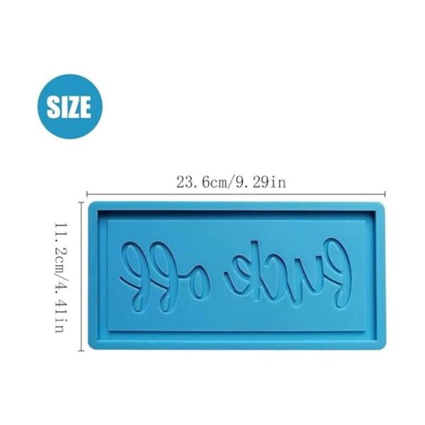 Molde de resina de silicona para colgar en la pared_2