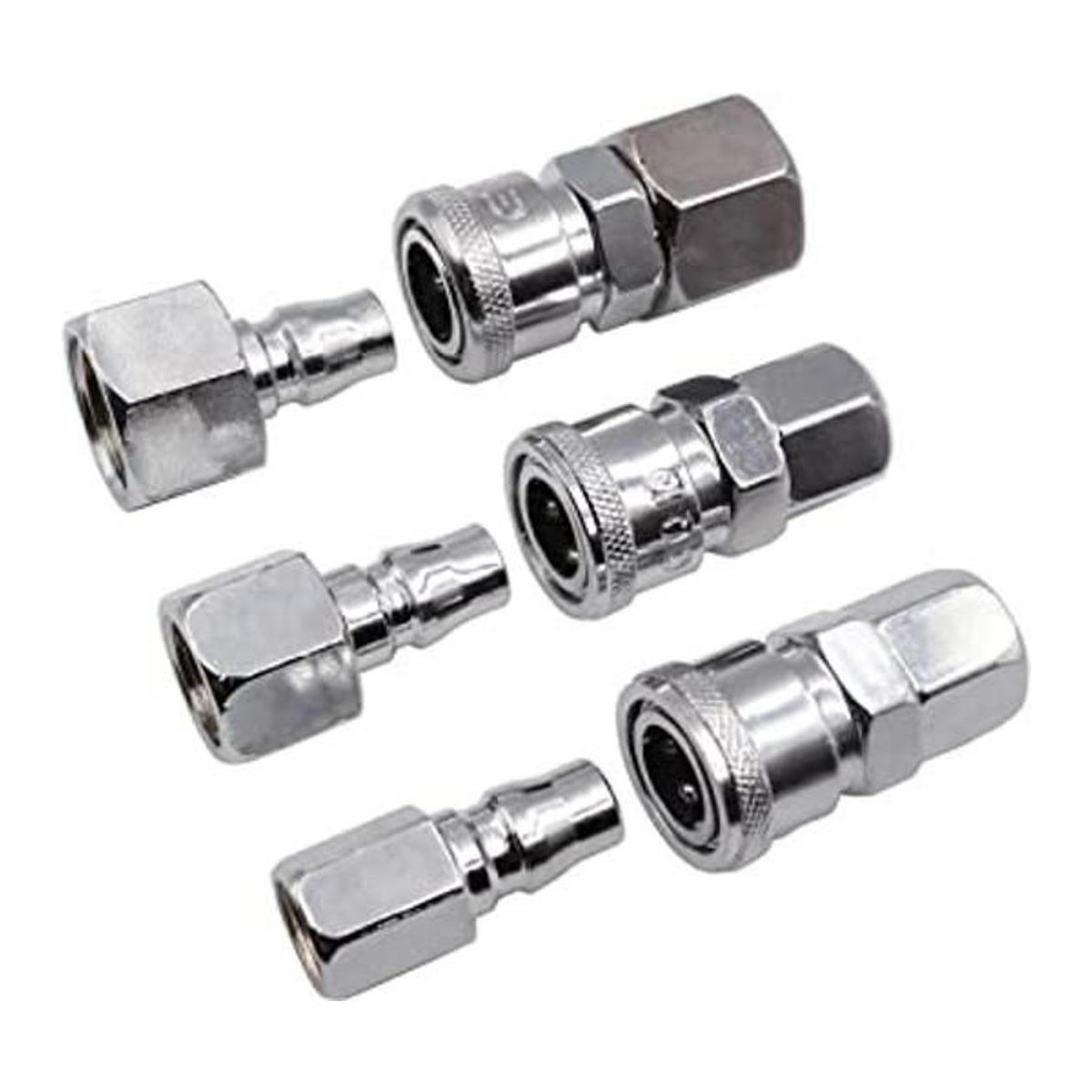 LBY Quick Coupler Juego de 6 compresores de aire tipo C