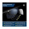 LenzReborn Lente Polarizada Reemplazo para Oakley Fast_3