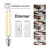 Novelux Bombillas LED E26 T10 mejoradas equivalente a 6_4