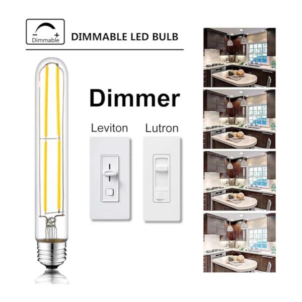 Novelux Bombillas LED E26 T10 mejoradas equivalente a 6_4