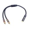 Devinal Cable RCA a 18 hembra y hembra 0.138 in a doble_1
