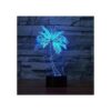 Luz nocturna de palmera 3D con control remoto mesa_4