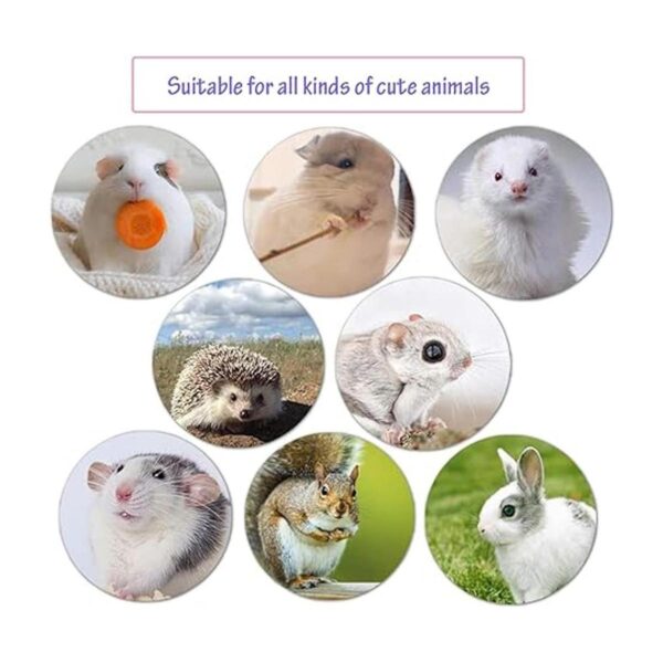 MANSHU Cama de felpa de animales pequeños para conejito