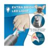 Molinillo de uñas para perros con luz LED amoladora de_6