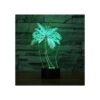 Luz nocturna de palmera 3D con control remoto mesa_3