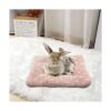 MANSHU Cama de felpa de animales pequeños para conejito