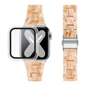Joyozy Correas de resina compatibles con Apple Watch de_1