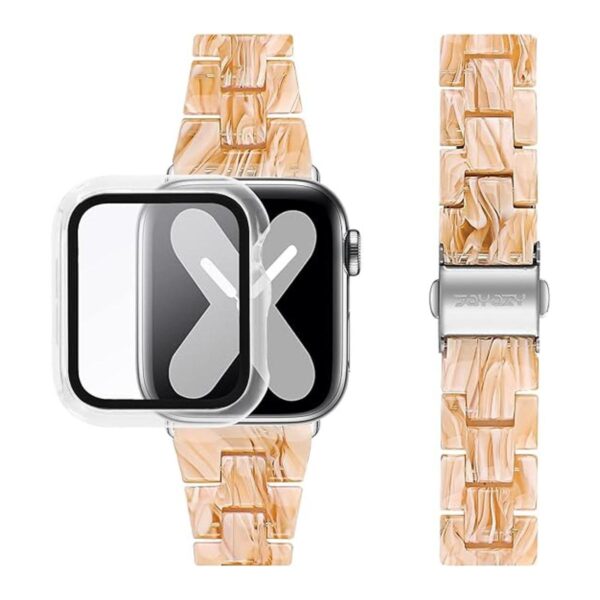 Joyozy Correas de resina compatibles con Apple Watch de_1