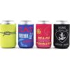 Fundas enfriadoras de latas de neopreno con temática de