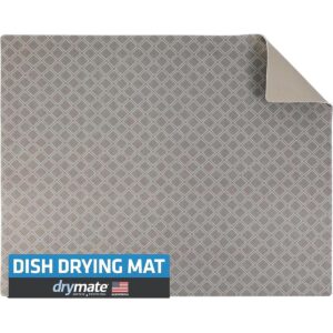 Drymate Alfombrilla de secado para platos tamaño XL 19_1