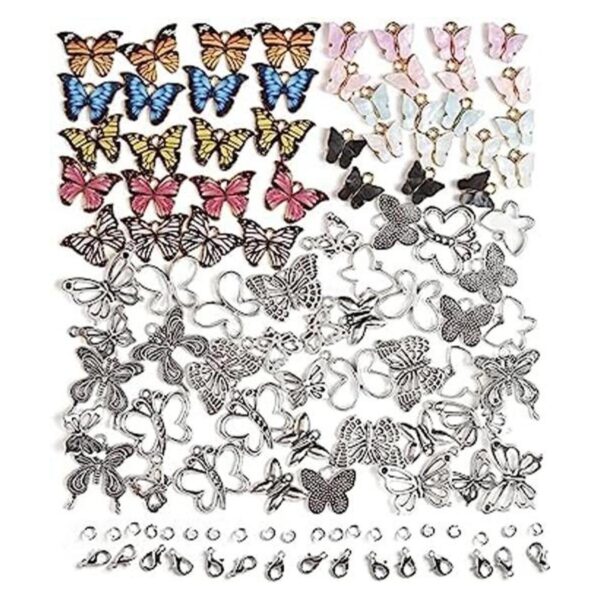 Incraftables Colgantes de mariposa para hacer joyas