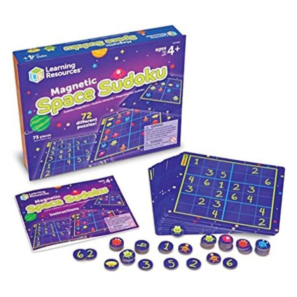 Learning Resources Sudoku Magnetic Space 72 piezas_1