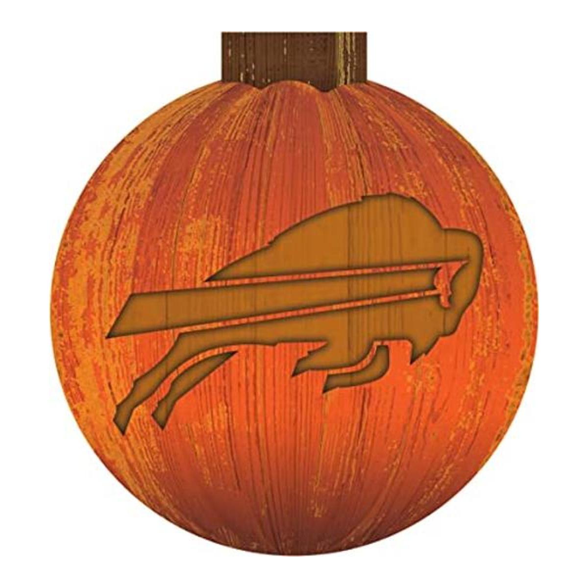 NFL Buffalo Bills Buffalo Bills Cartel de calabaza de