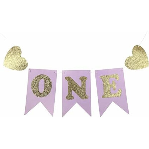 Tutú para bebé de 1er cumpleaños para decoración de silla_3