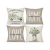Juego de 4 fundas de almohada de 18 x 18 pulgadas_1