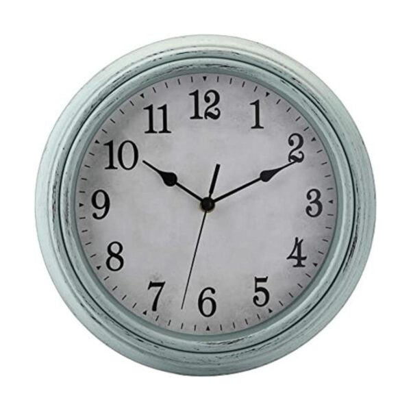 Jucoan Reloj de pared retro vintage de 12 pulgadas reloj_1