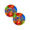 ArtCreativity Juego de 2 botones con luces intermitentes_1