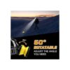 Linterna frontal UV LED negra para focos escorpiones 2