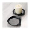 GemCave Portavelas de hierro para velas de pilar 2_4
