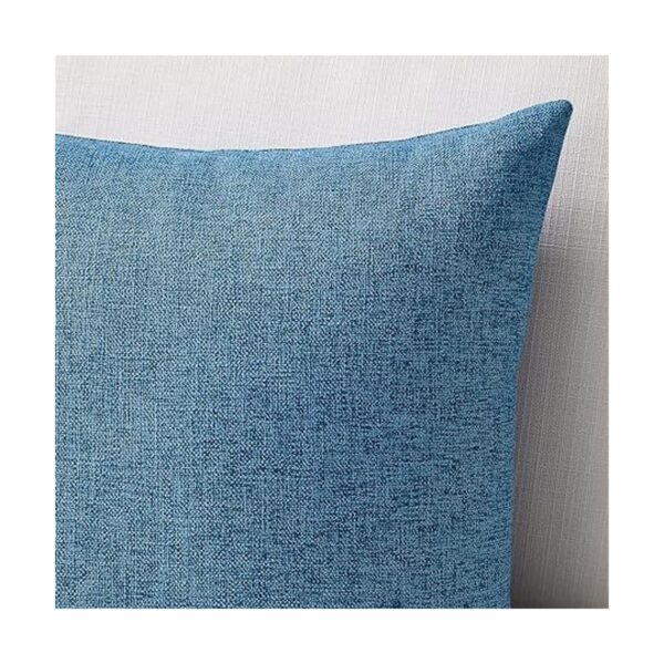 Juego de 2 fundas de almohada azules de 12 x 20 pulgadas_4