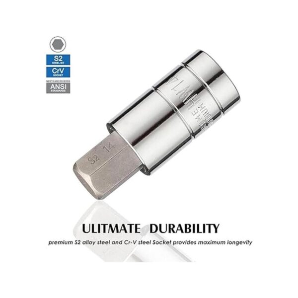 MIXPOWER Juego de 13 puntas hexagonales S2 kit de