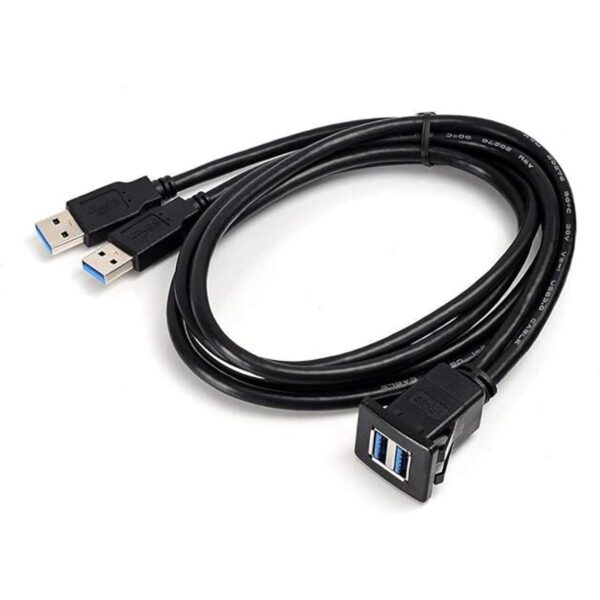 Kework Cable USB de montaje empotrado 1 metro montaje_1