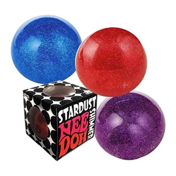 NeeDoh Schylling Stardust Shimmer Groovy Glob Juego de 3_1