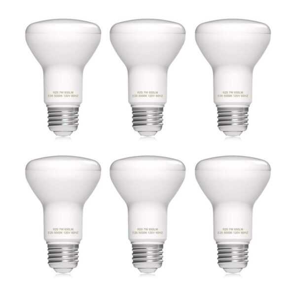 Helloify Bombilla LED R20BR20 regulable 7 W equivalente_1
