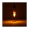 KINUR Bombillas LED C7 E12 base de candelabro ámbar de_3
