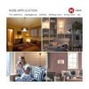Helloify Bombilla LED R20BR20 regulable 7 W equivalente_5