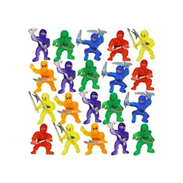 ArtCreativity Mini figuras de ninja paquete de 48_1