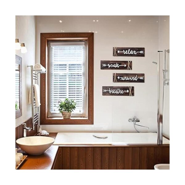 4 piezas de arte de pared de baño para remojar_2