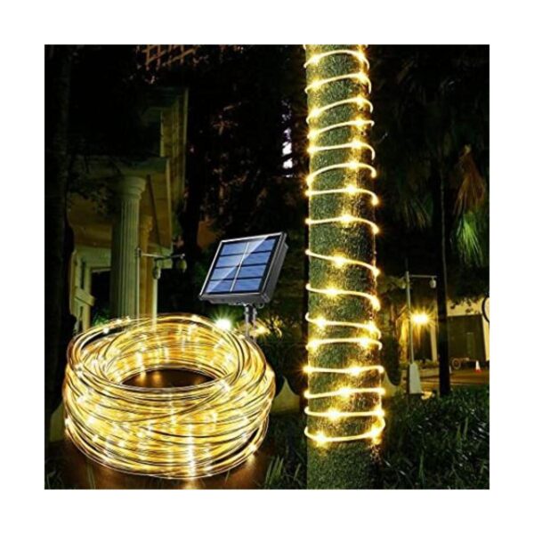 Tira de luz solar de 10 m 100 luces impermeable IP65_1