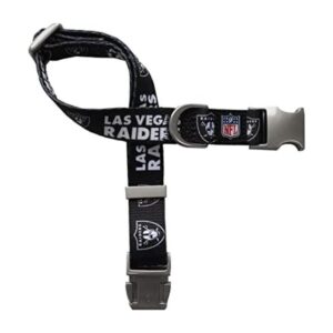 Littlearth NFL Las Vegas Raiders NFL Premium Pet Collar_1